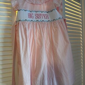 Pink 'Big Sister' Dress